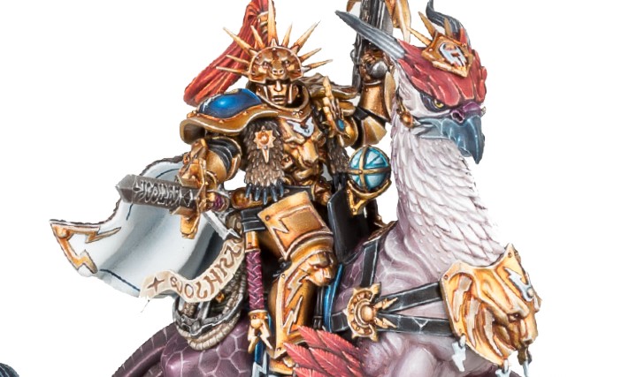 LORD-AQUILOR Sur GRYPH-CHARGER STORMCAST ETERNALS WARHAMMER AGE OF