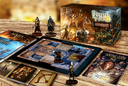 New Hybrid Video/Miniature Game Dungeon Mini Now On Kickstarter ...