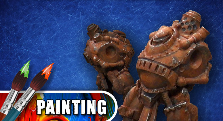 3 Colours Up: Painting Deep Rusted Armour