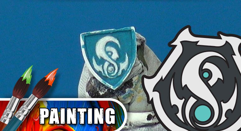 3 Colours Up: Painting Warmachine Emblems - Convergence of Scyrah