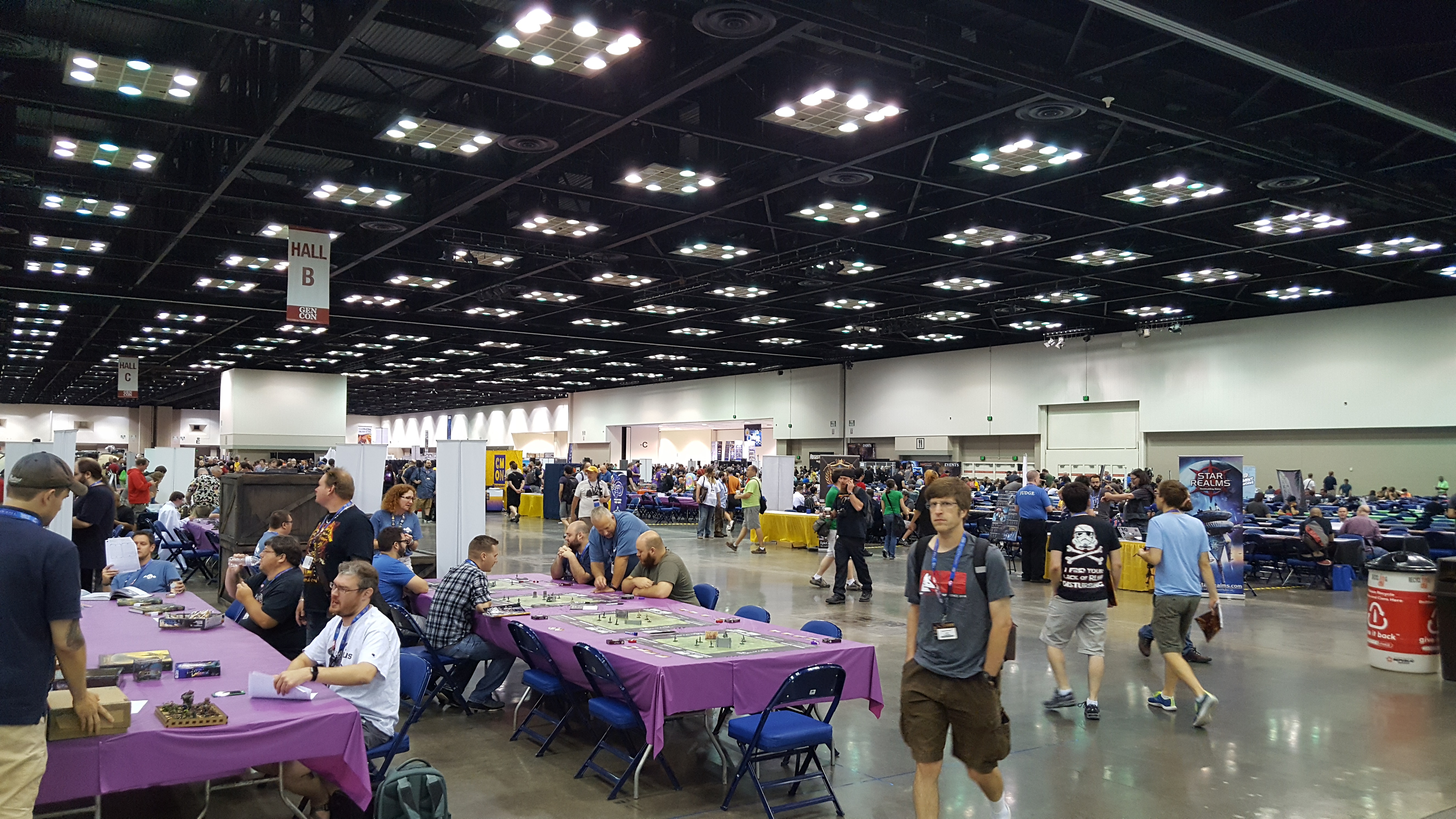 The Massive Gaming Hall Gen Con 2017 OnTableTop Home of Beasts of War