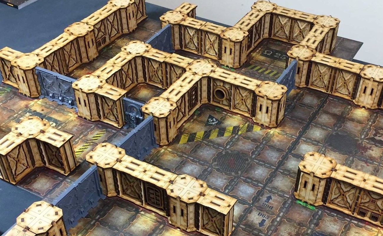 Art Of War Studios Build Up Walls In The Underhive – OnTableTop – Home ...