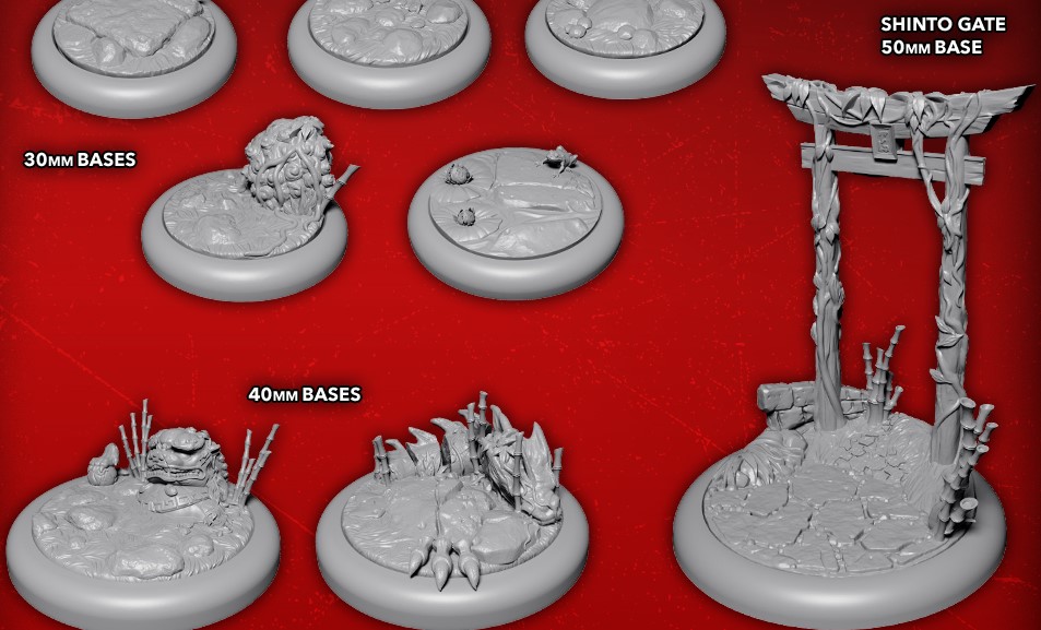 Zen-like Asian Malifaux Bases On The Way In Wyrdscapes – OnTableTop ...